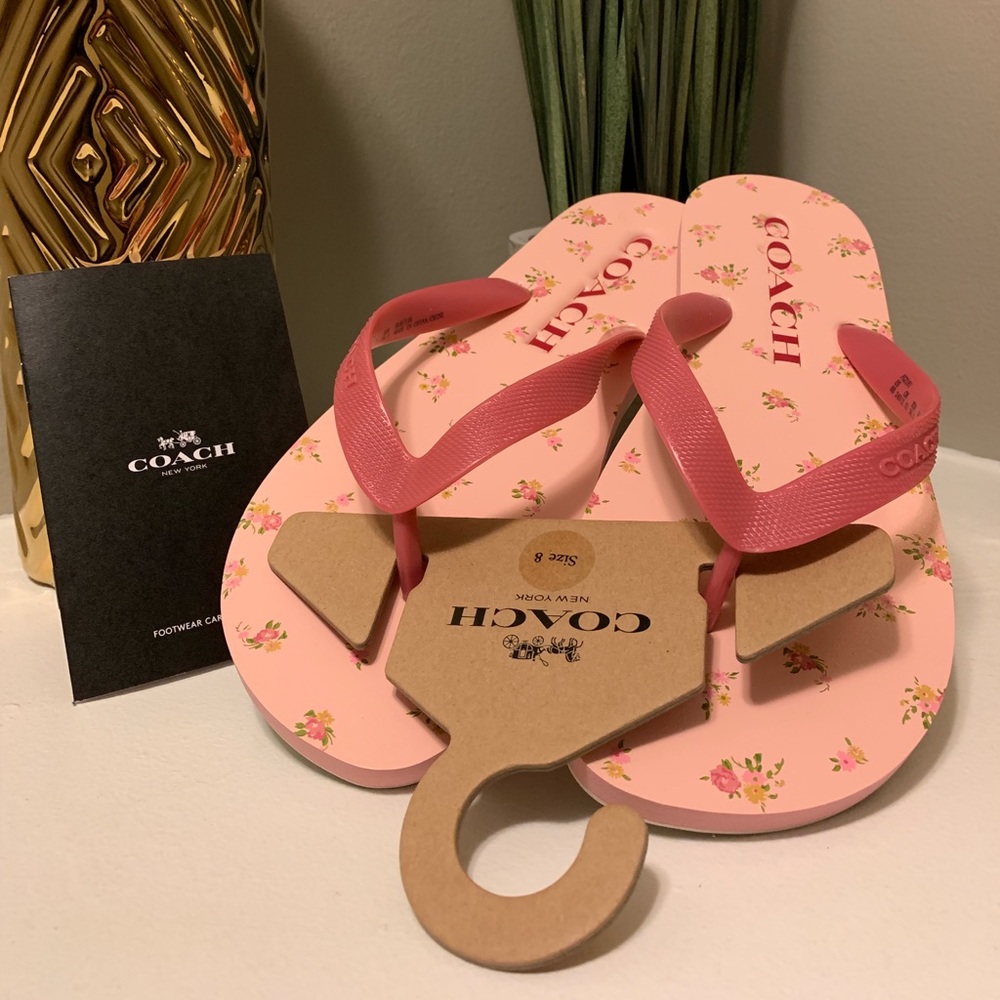Coach Flip Flops